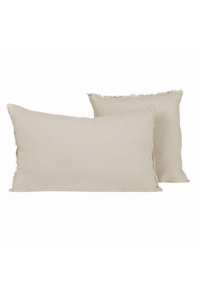 HOUSSE COUSSIN LIMY NATUREL - HAOMY - NATUREL