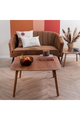 TABLE BASSE EN BOIS - SELECTION KAMEME CONCEPT - BOIS FONCE