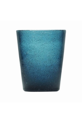 GOBELET VERRE BLEU PROFOND - MEMENTO - BLEU PROFOND