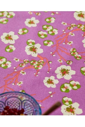 NAPPE COTON BIO BLOSSOM FLEURS - LES TOURISTES PARIS - PARME