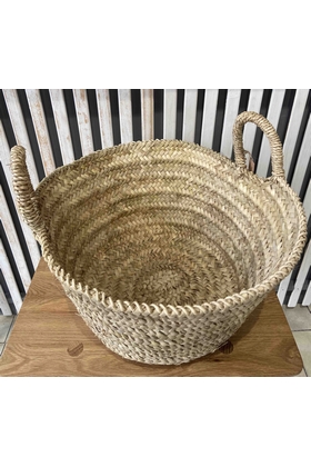 PANIER ROND 2 ANSES -  - NATUREL