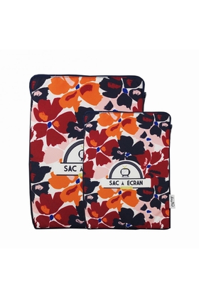 HOUSSE TABLETTE ROUGE - LOOPITA - ROUGE ROUILLE