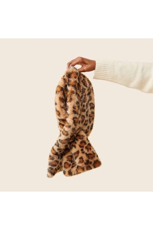 ECHARPE LEOPARD - PLAIDS COCOONING