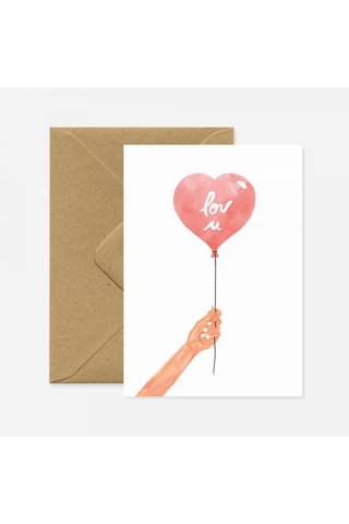 CARTE HEART BALLOON
