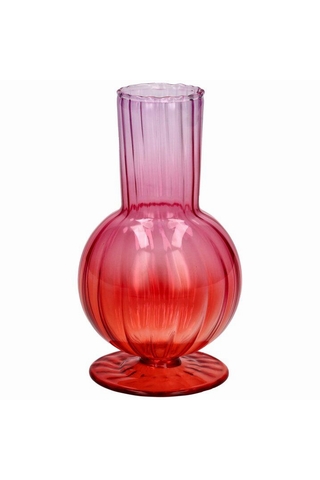 VASE VERRE BICOLORE