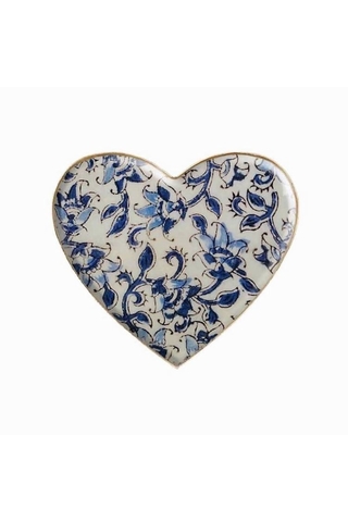 PLATEAU COEUR ISPAHAN BLUE