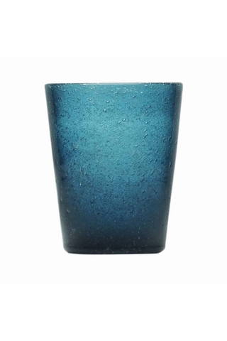 GOBELET VERRE BLEU PROFOND
