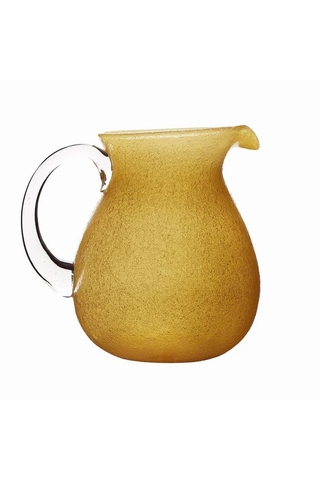 PICHET VERRE JAUNE PICHET VERRE JAUNE