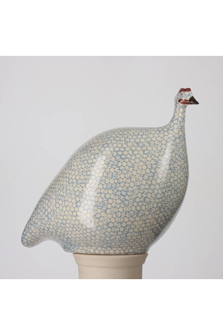 PINTADE BLANC BLEU LAVANDE