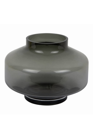 VASE EN VERRE PASMOSO GRIS