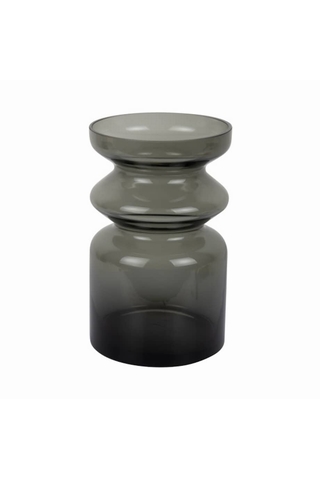 VASE EN VERRE GUSTO GRIS VASE EN VERRE GUSTO GRIS