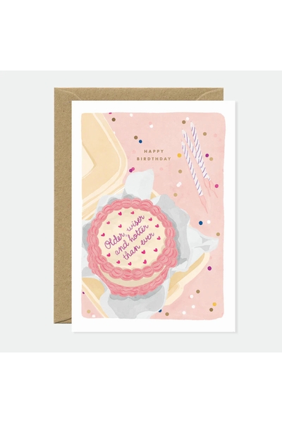 CARTE ANNIVERSAIRE - ALL THE WAYS TO SAY - OLDER WISER - 1