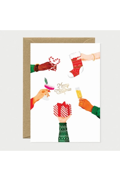 Double carte postale imprimée avec une enveloppe en papier