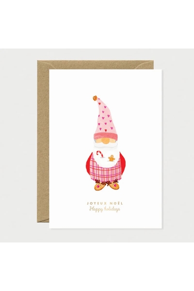 Double carte postale imprimée avec une enveloppe en papier