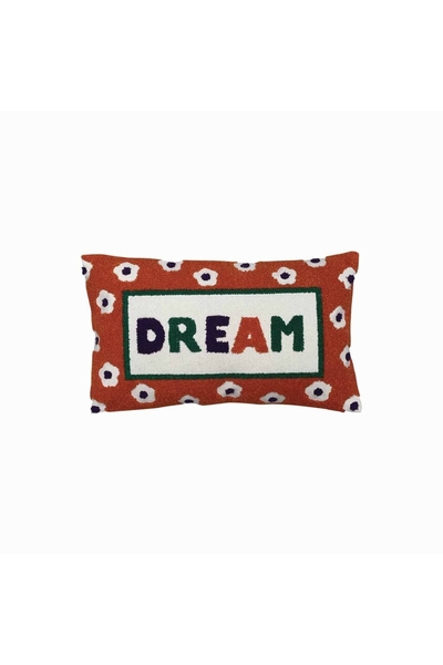 Coussin Brodé DREAM Nouvelle Collection Printemps 2025 Sur