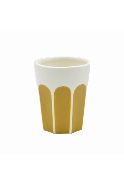 GRANDE TASSE GOBELET OCRE - SELECTION KAMEME CONCEPT - OCRE - 1