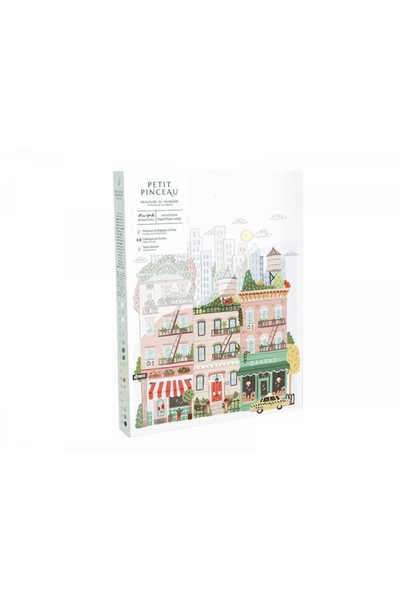 Coffret peinture au numéro New York - Petit Pinceau Nouvelle