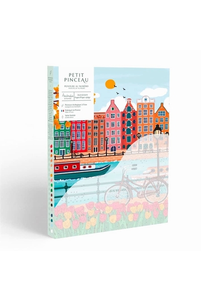 Coffret peinture au numéro Amsterdam - Petit Pinceau