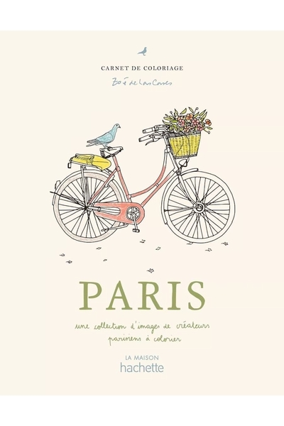 CARNET DE COLORIAGES  PARIS  Création de Zoé De Las Cases