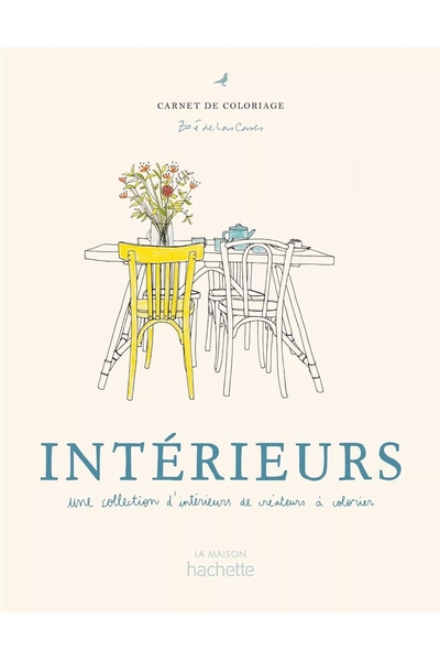 CARNET DE COLORIAGES  INTÉRIEURS  Création de Zoé De Las