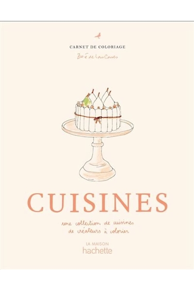 CARNET DE COLORIAGES  CUISINES  Création de Zoé De Las Cases