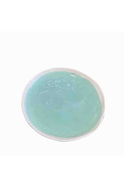 Assiette Plate Colors Pastel  bicolore vert aqua / gris soft
