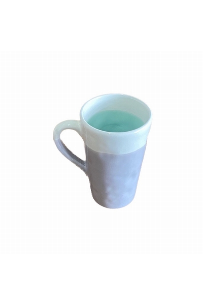 Tasse expresso  Colors Pastel  Vert aqua / Gris soft Avec