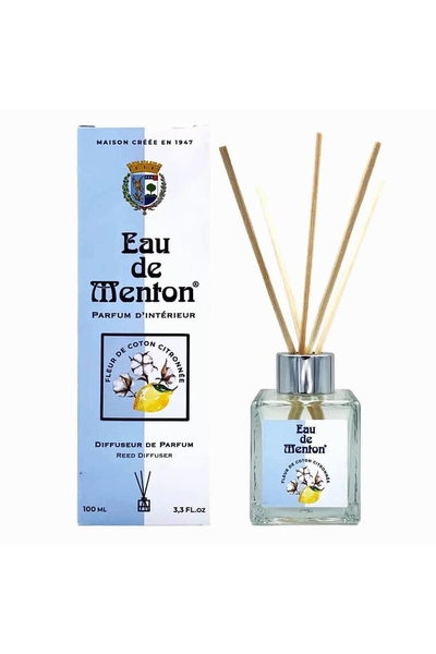 Parfum d'intérieur Fleur de Coton Citronnée - Diffuseur à