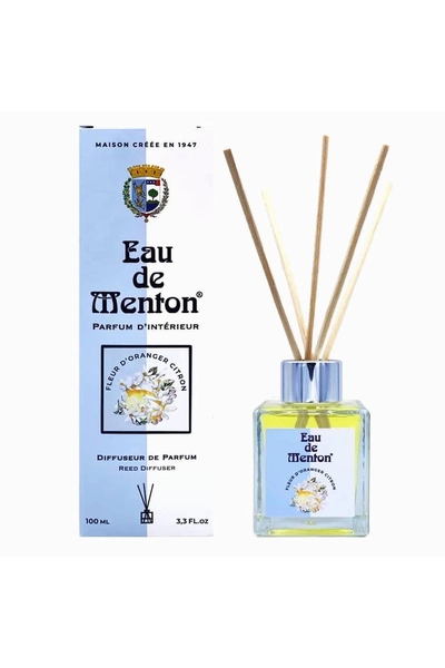 Parfum d'intérieur Fleur d'Oranger Citron - Diffuseur à
