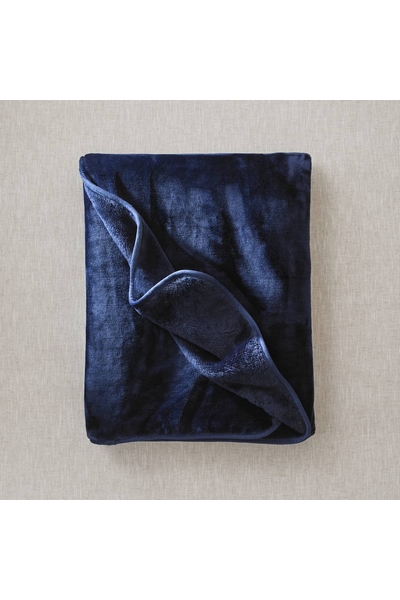 Plaid Cosy Bleu Nuit Nouvelle Collection Hiver 2025 Si vous