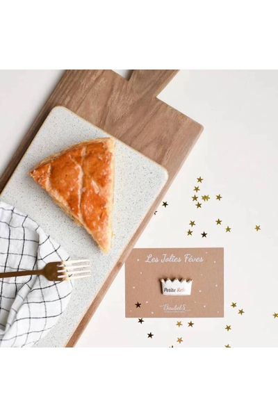 FÈVE EN PORCELAINE  PETITE REINE  Nouvelle Collection Hiver