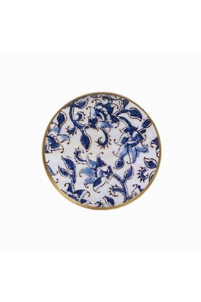 Plateau rond en métal décoré  Ispahan  Apportez une touche