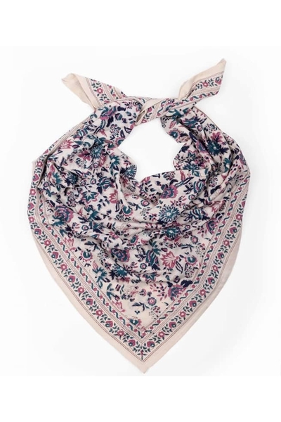 GRAND FOULARD GOA MYRTILLE - BINDI ATELIER - MYRTILLE - 1