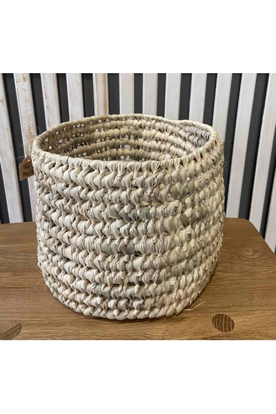 Panière ou cache pot en vannerie Les paniers c'est comme les