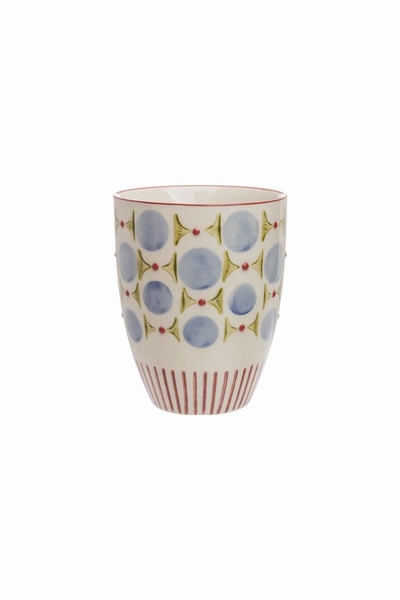 Tasse  RETROFLORIA PASTILLES BLEUES  Nouvelle Collection