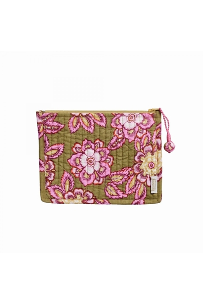 POCHETTE JAKARTA OLIVE - BONHEUR DU JOUR