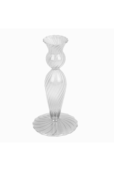 Bougeoir Swirl Nouvelle Collection Ce bougeoir en verre