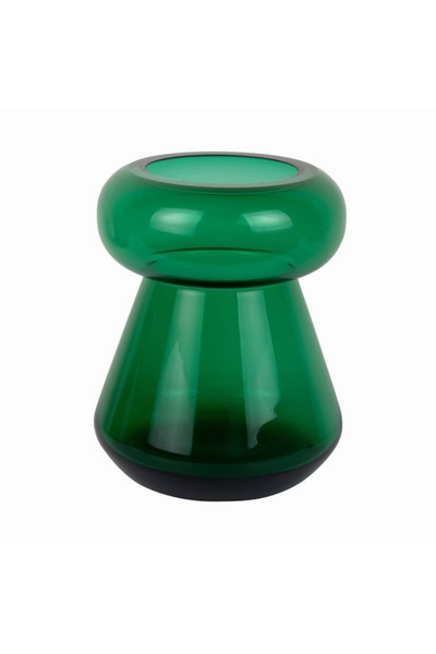Vase en verre EXCELENTE - Vert Nouvelle Collection Été 2026