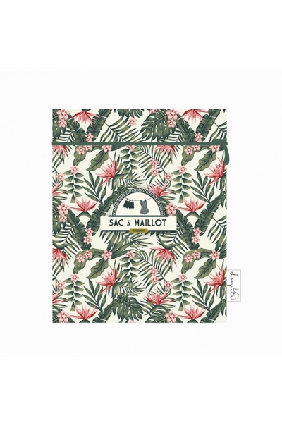 Sac à Maillot :  Jungle rose  Ce Sac à Maillot est le nouvel