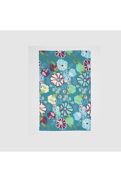 Torchon en coton biologique imprimé - Molly Burgundy