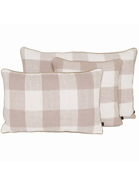 HOUSSE COUSSIN PALMA PÉTALE - HAOMY - ROSE PETALE - 1
