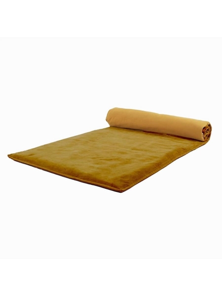 HOUSSE EDREDON VELOURS CHAMOIS - HAOMY - CHAMOIS - 1