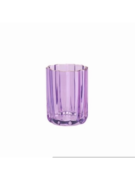 PHOTOPHORE VERRE COLORE - GIFT COMPANY - LILAS - 1