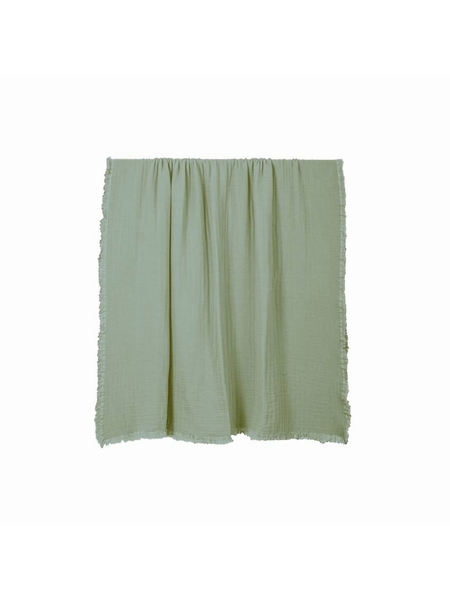 PLAID FRANGES VANLY AMANDE - HAOMY - AMANDE - 1