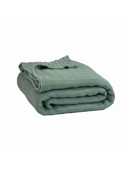 PLAID TIVOLI SAUGE - HAOMY - SAUGE - 1