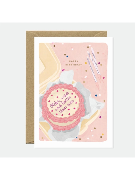 CARTE ANNIVERSAIRE - ALL THE WAYS TO SAY - OLDER WISER - 1