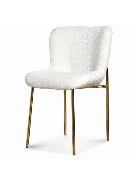 CHAISE ROSEM BOUCLETTES - SELECTION KAMEME CONCEPT - ECRU - 1