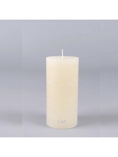 BOUGIE RUSTIQUE IVOIRE - SELECTION KAMEME CONCEPT - IVOIRE - 1