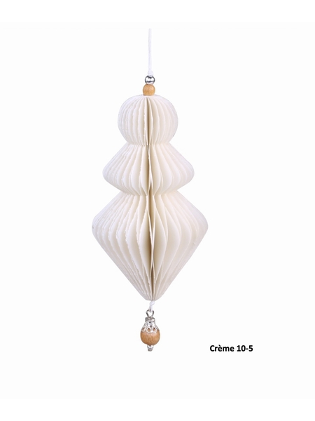 DECORATION DE NOEL - SELECTION KAMEME CONCEPT - CREME - 1