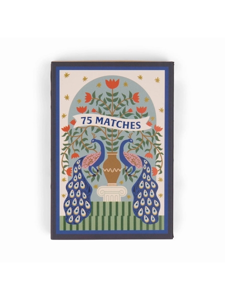 BOITE ALLUMETTES PAON - PADDYWAX - PEACOCK - 1